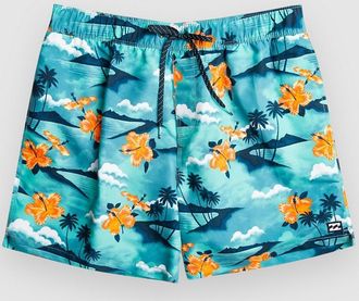 Billabong Island 16 Lb Boardshorts blauw