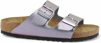 Birkenstock Dames, Schoenen, Paars, Maat: 37 EU Leer