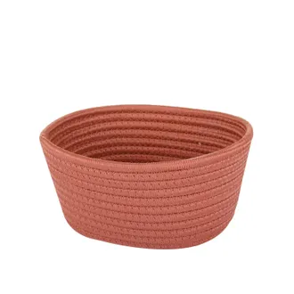 KASANOVA Cestino portaoggetti bagno 21x18x10 cm mattone in polipropilene