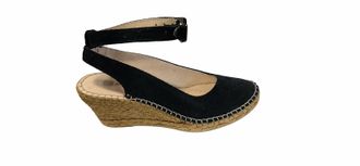 Eric Michael Womens Cynthia Wedge In Black