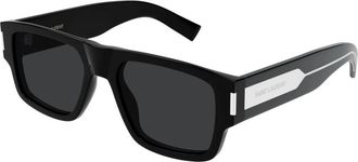 Saint Laurent SL 659 Zonnebril - unisex - Zonnebrillen - Zwart - 55 MM - Nylon - Accessoires