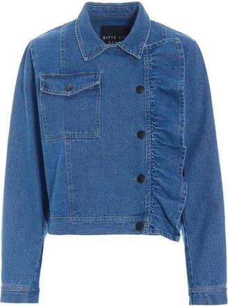 Bitte Kai Rand Jassen - Dames - Spijkerjassen - Blauw - M - Denim - Jassen