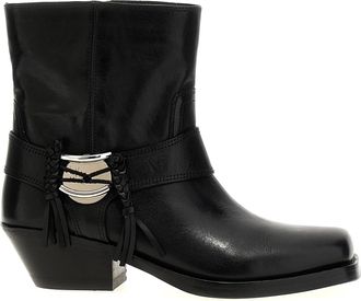 Isabel Marant Womens Akson Gaucho Ankle Boots