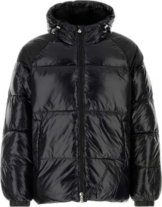 Pyrenex Sten Down Jacket - Heren - Gewatteerde jassen - Zwart - XS - Leer - Jassen