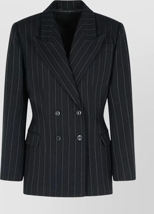 Isabel Marant tailored virgin wool and cotton blazer