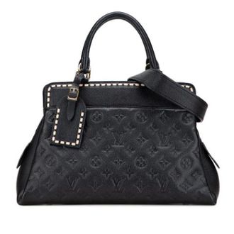 Louis Vuitton Pre-owned Vosges MM - Dames - Pre-owned - Zwart - Maat: ONE Size Leer