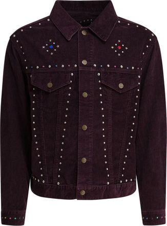 Needles Rw167A Studded Jacket - Heren - Jassen - Rood - Maat: XL Katoen