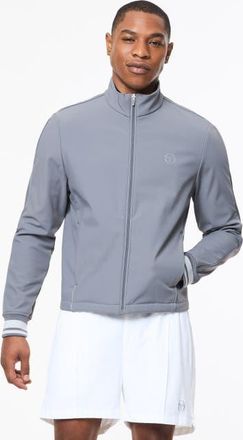 Sergio Tacchini Ibrido Technical Fleece Jacket in Quiet Shade at Nordstrom, Size Xxx-Large