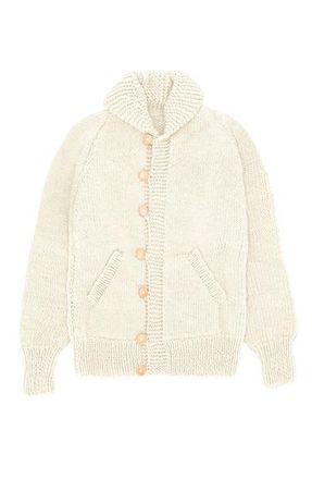 Fortela Chamula Merino Wool Cardigan in Ivory at Nordstrom, Size Large Eu