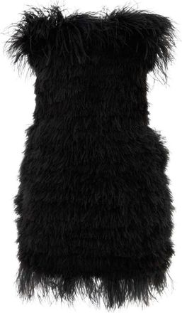 Sportmax Black Avocado Mini Dress