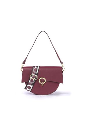 Melluso Borsa con tracolla in pelle bordo bor875
