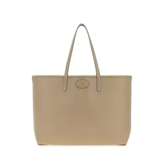 Burberry Dove Grey Leather Reversible Shopping Bag Mallowpink Borse A Mano
