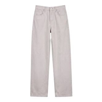 Roy Rogers Loose-fit Jeans, female, Beige, Size: W24 Jeans Marta Tencell Dyed
