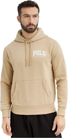 Ralph Lauren Heren, Sweatshirts & Hoodies, Beige, Maat: L Katoen
