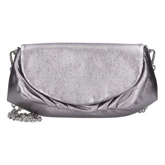 Gianni Chiarini Dames, Tassen, Grijs, Maat: ONE Size Leer