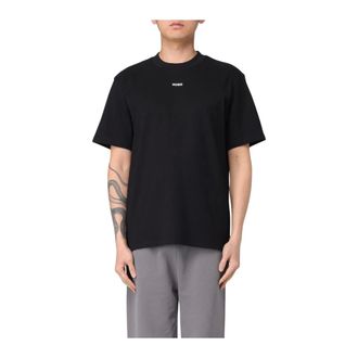 HUGO BOSS Hombre, Camisetas, Negro, Talla: L