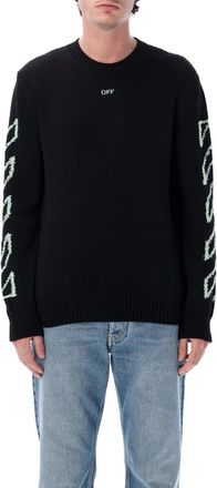 Off-white Off-White-Pullover Schwarz