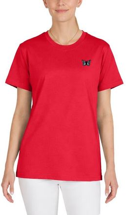 Dalix Butterfly Womens Relaxed Tee in Red at Nordstrom, Size Small