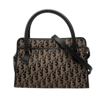 Dior Pre-owned Handbags, female, Brown, Size: ONE SIZE Pre-owned Canvas Satchel