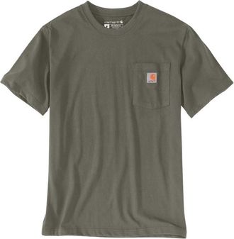 Carhartt Work in Progress Workw Pocket S/S T-Shirt f&uuml;r Herren | grau