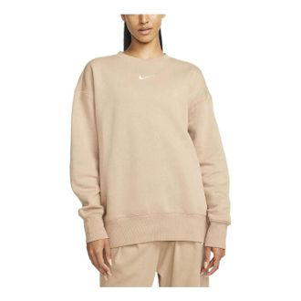 Nike (WMNS) Nike Sportswear Phoenix Fleece Crewneck Sweatshirt Beige DQ5734-200