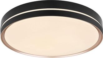 Globo Lighting Plaf&oacute;n - Manni - Negro - Metal - &Oslash; 49cm - Led - 41759-40 - Globo