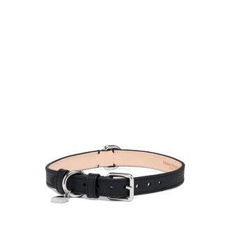 Maison Margiela Grainy-leather Buckle-fastening Keyring