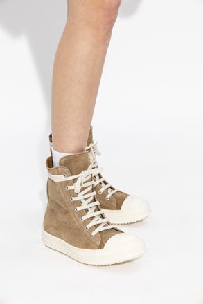 Rick Owens Ankle-high Sports Shoes Sneaks, Womens, Brown