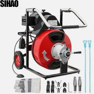 OEM M&aacute;quina De Limpieza De Tuber&iacute;as Dispositivo De Limpieza De Tuber&iacute;as Espiral 370w Limpiador De Tuber&iacute;as 1750 R / Min