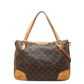 Louis Vuitton Pre-owned Tote Bags, female, Brown, Size: ONE SIZE Pre-owned Estrela MM Monogram 2way Tote Bag