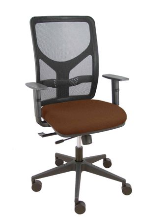 Piqueras y Crespo Silla De Oficina Piqueras Y Crespo 10crn65 Negro Marr&oacute;n Oscuro