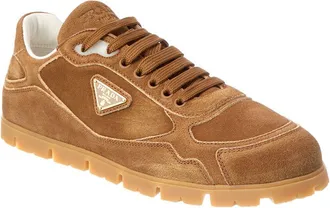 Prada Faded Suede Sneaker