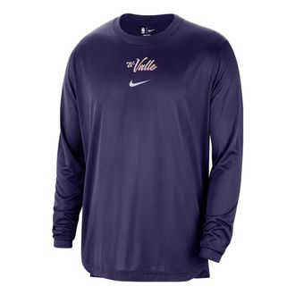 Nike x NBA Dri-Fit Phoenix Suns City Edition Long Sleeve Purple FB3606-535