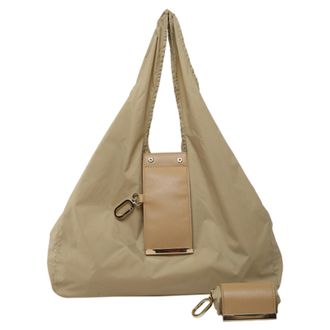 Generic Large Reusable Shopping Bags Foldable Keychain Tote Bags For Storage Shoulder Bag For Travel Work Gym