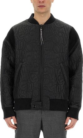 Vivienne Westwood Stripped Cyclist Jacket-Uomo