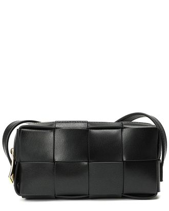 Tiffany & Fred Woven Leather Crossbody