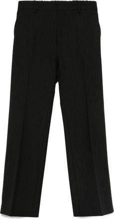 N°21 Pantaloni gessati - Nero