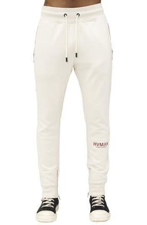 HVMAN Logo Sweatpants in Cream at Nordstrom Rack, Size X-Small