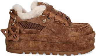 Naked Wolfe Beau platform sneakers - Brown