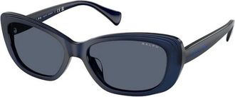 Ralph Lauren Sunglasses, female, Blue, 55 MM, Ra5322U Sunglasses