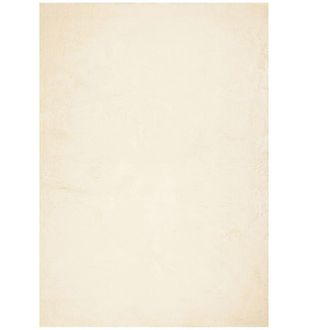 vidaXL Vidaxl - Alfombra De Pelo Corto Suave Lavable Huarte Crema 120x170 Cm