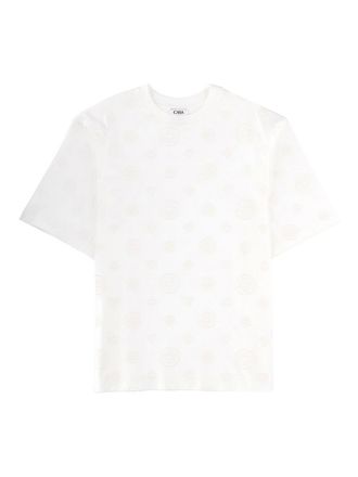 Casablanca T-Shirt With Monogram Details