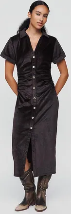 Pilcro @merricksart x Pilcro Greer Corduroy Shirtdress