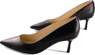 Nine West Womens Kuna 9X9 Pointy Toe Pumps In Black