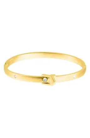 Adornia Crystal Bangle Bracelet in Gold at Nordstrom Rack