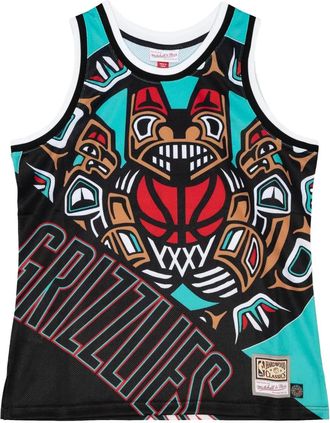 Mitchell & Ness x NBA Canotta Vancouver Grizzlies Big Face 5.0 - Verde