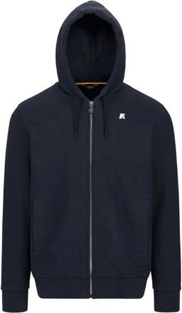 K-Way Anthony Heavy Fleece - - Sweatshirts & Hoodies - Uomo - Blu - L