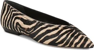 Veronica Beard Bancroft Flat in Ziger Brown at Nordstrom, Size 8.5