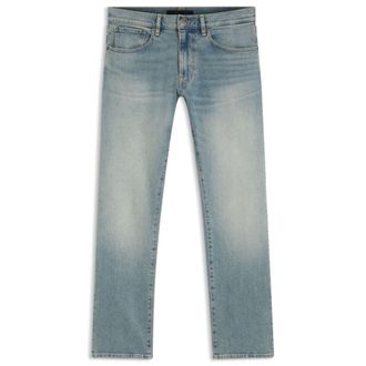 BOSS BY BECKHAM slim-fit jeans in blue stretch denim