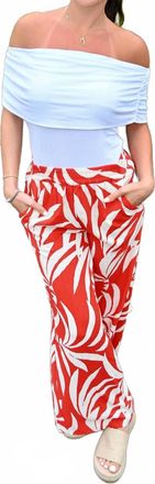 Vava Jenny Off Shoulder Top In White